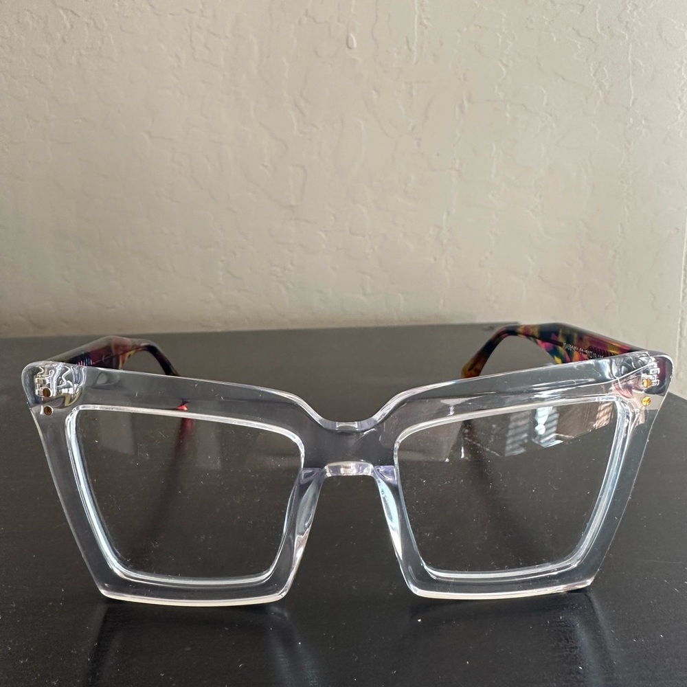 Clear Square Glasses